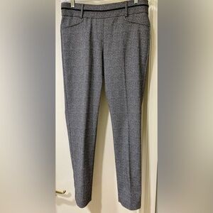 Zac& Zoe slacks size 10 black tweed NWOT